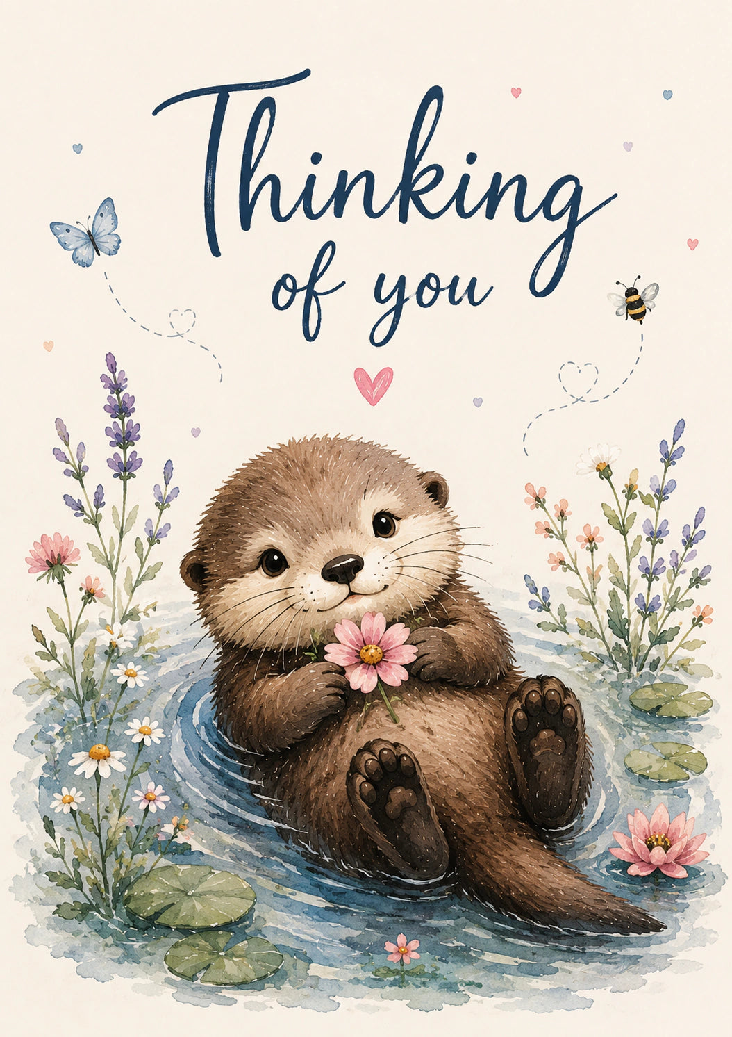Thinking of You Personalised Card
