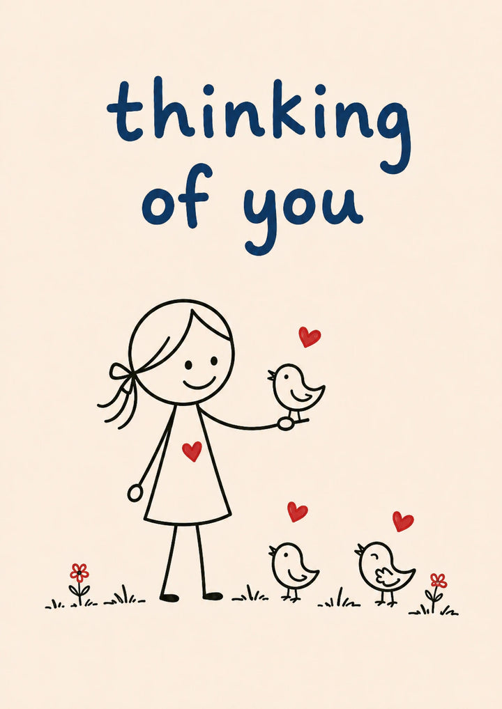 Thinking of You Personalised Card
