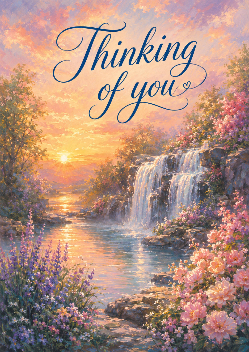 Thinking of You Personalised Card