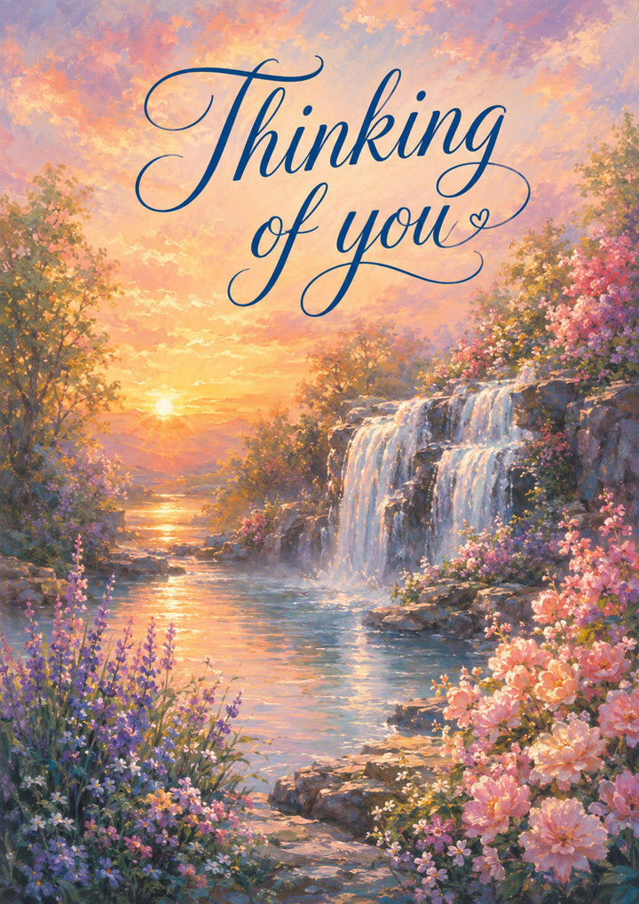 Thinking of You Personalised Card