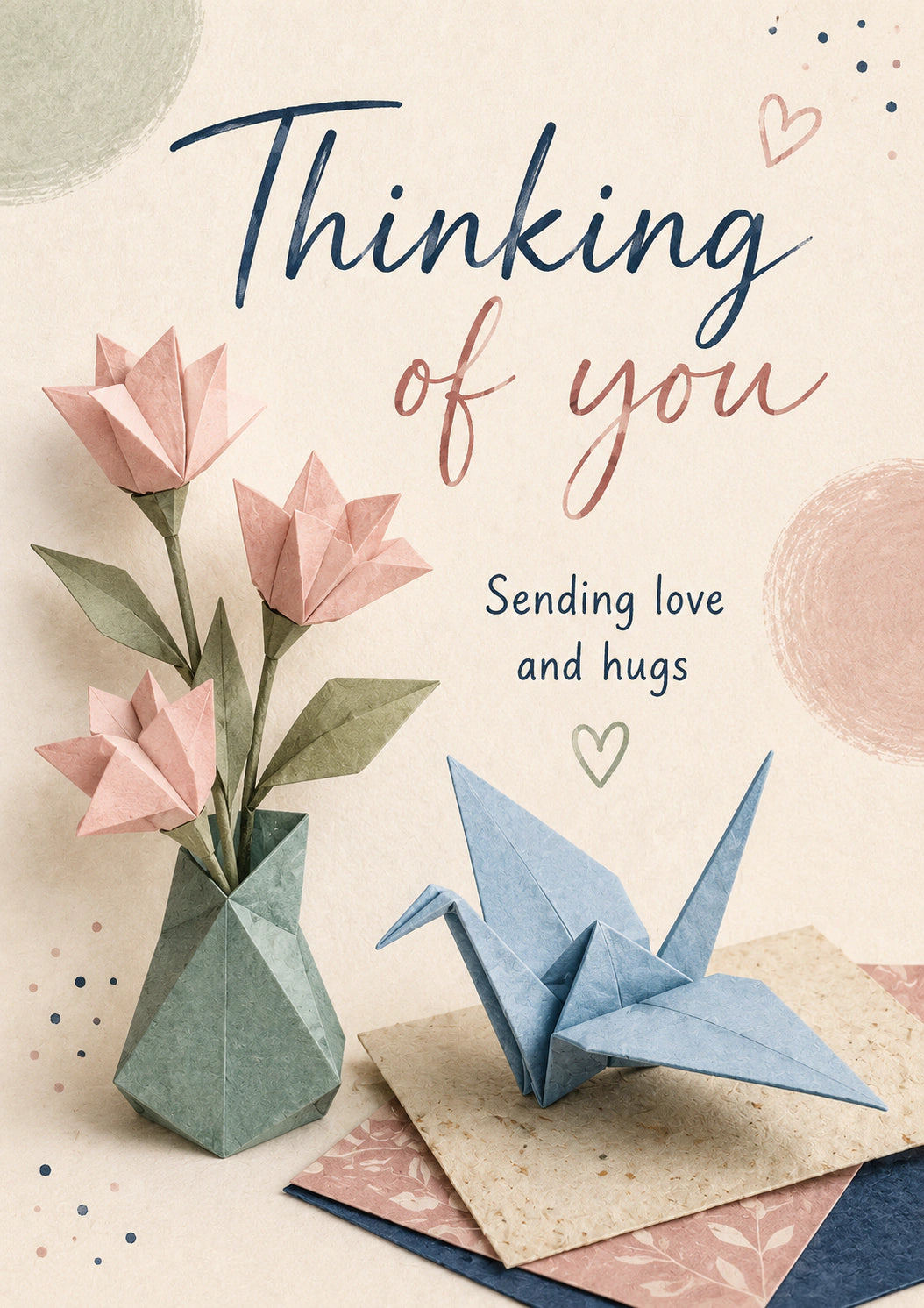 Thinking of You Personalised Card