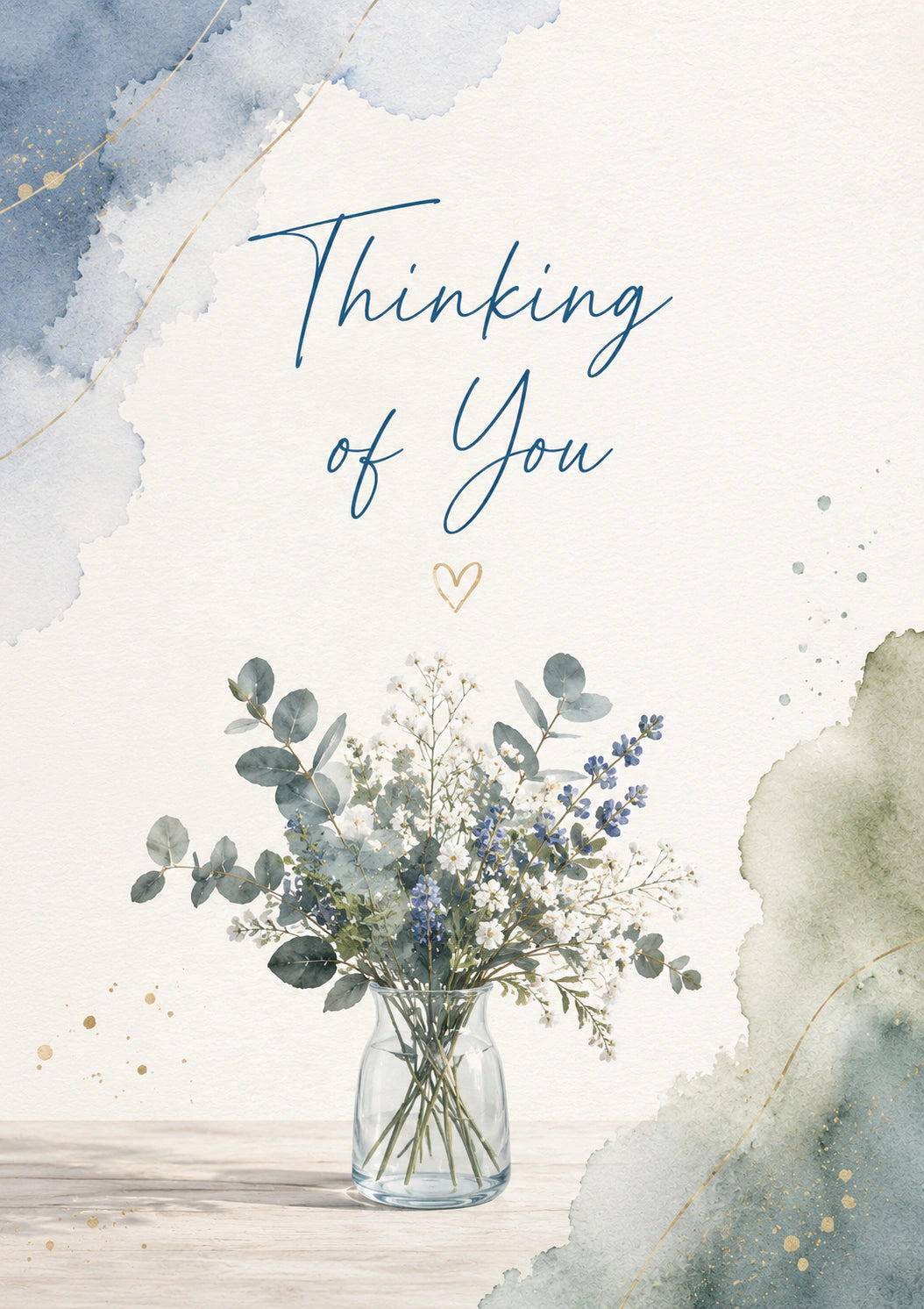 Thinking of You Personalised Card