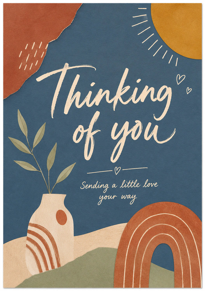Thinking of You Personalised Card