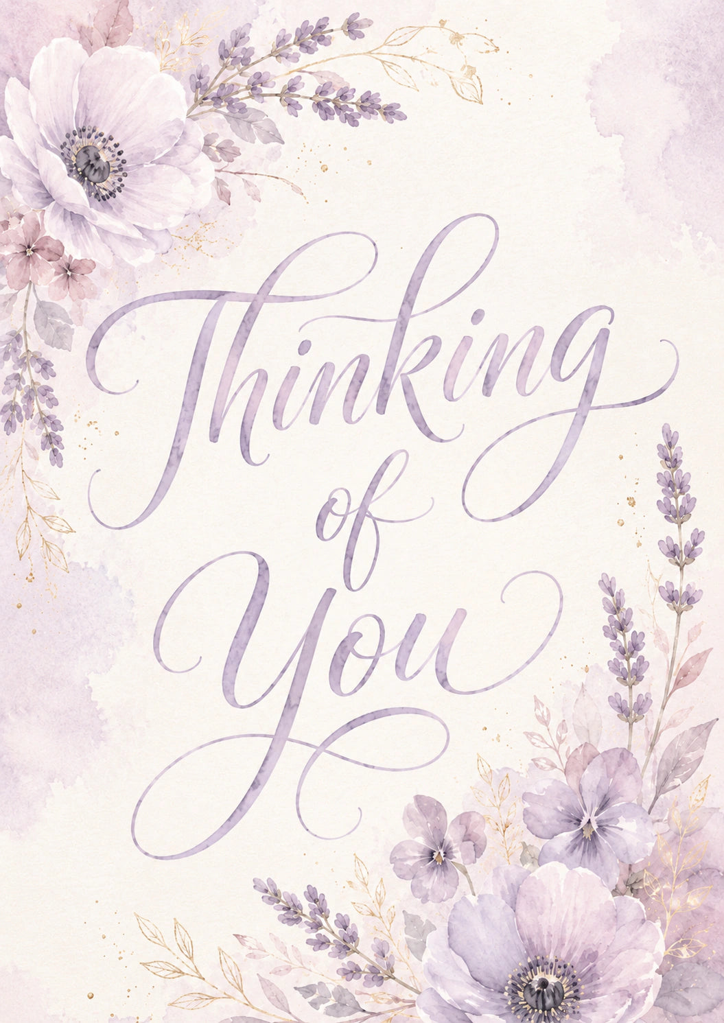 Thinking of You Personalised Card