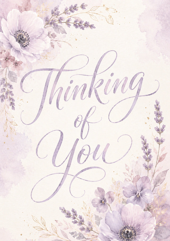 Thinking of You Personalised Card