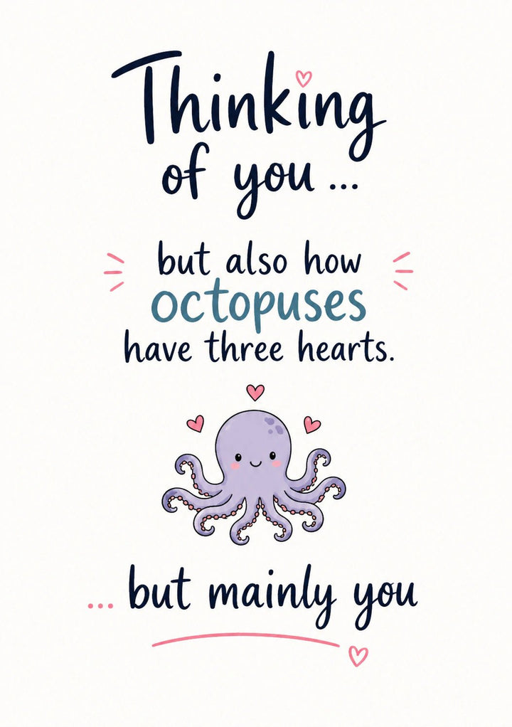 Thinking of You Personalised Card