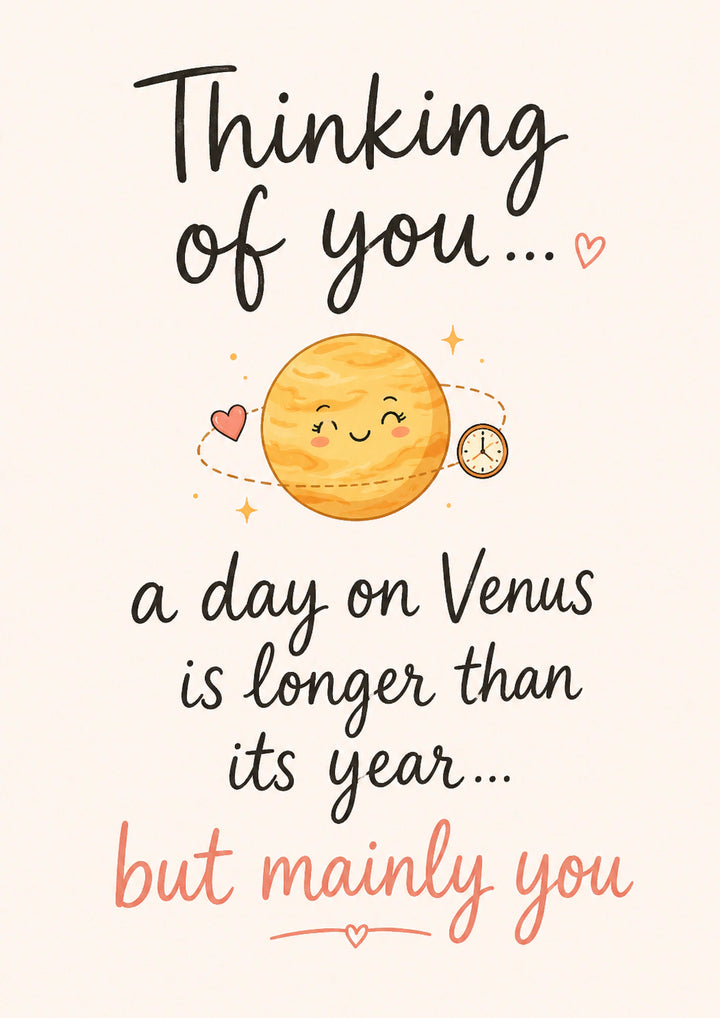 Thinking of You Personalised Card