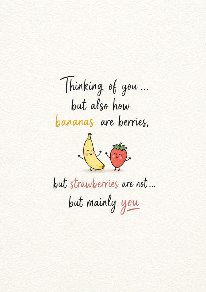 Thinking of You Personalised Card