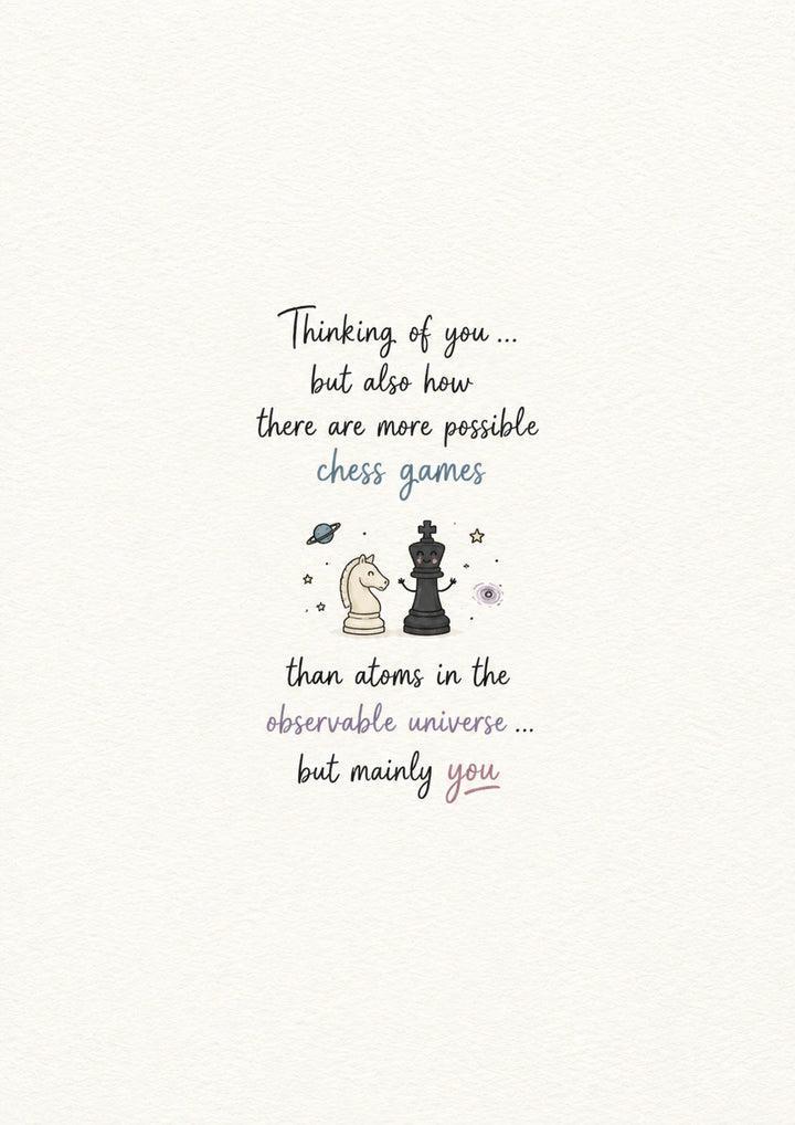 Thinking of You Personalised Card