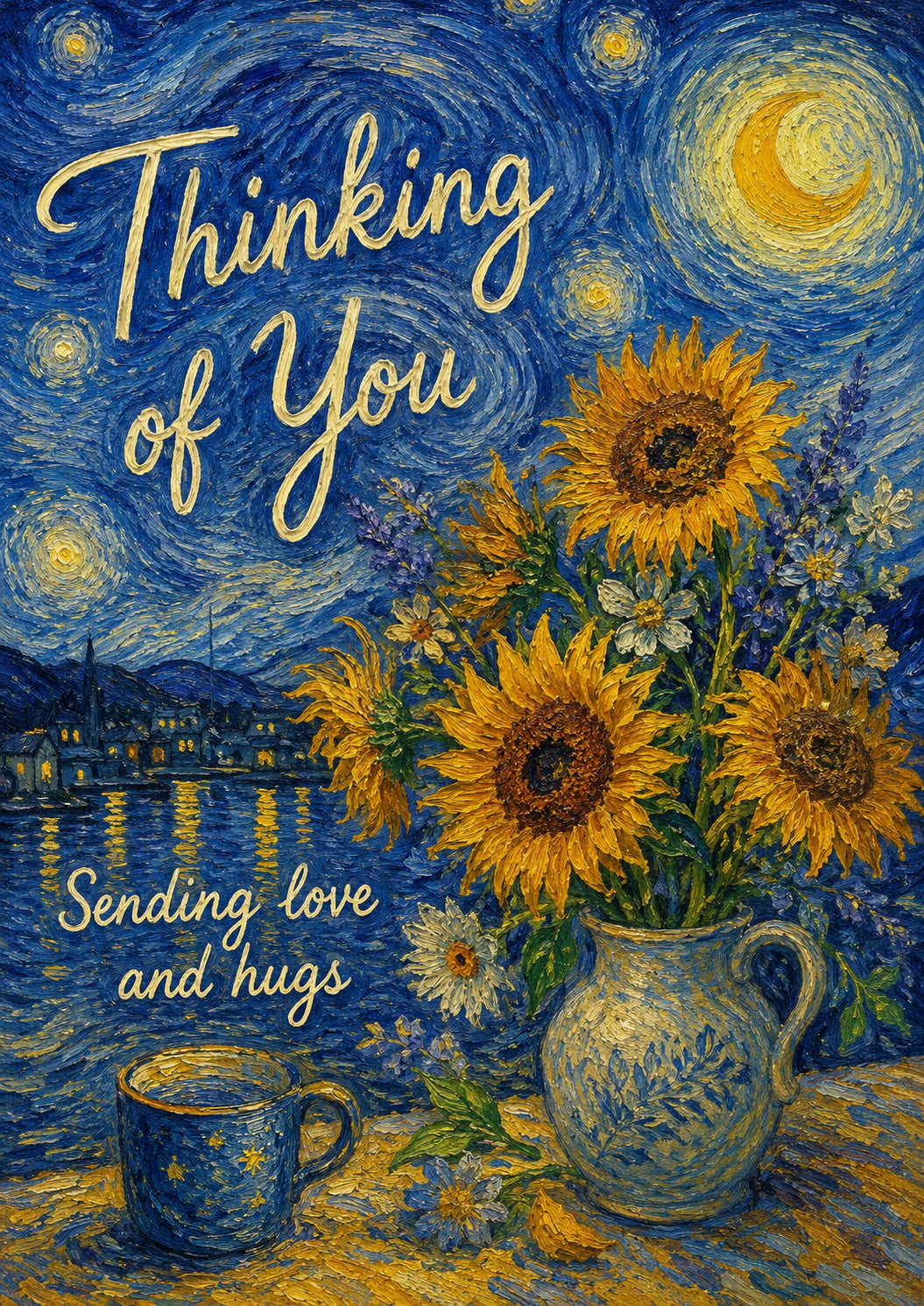 Thinking of You Personalised Card