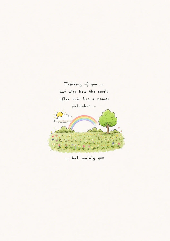Thinking of You Personalised Card