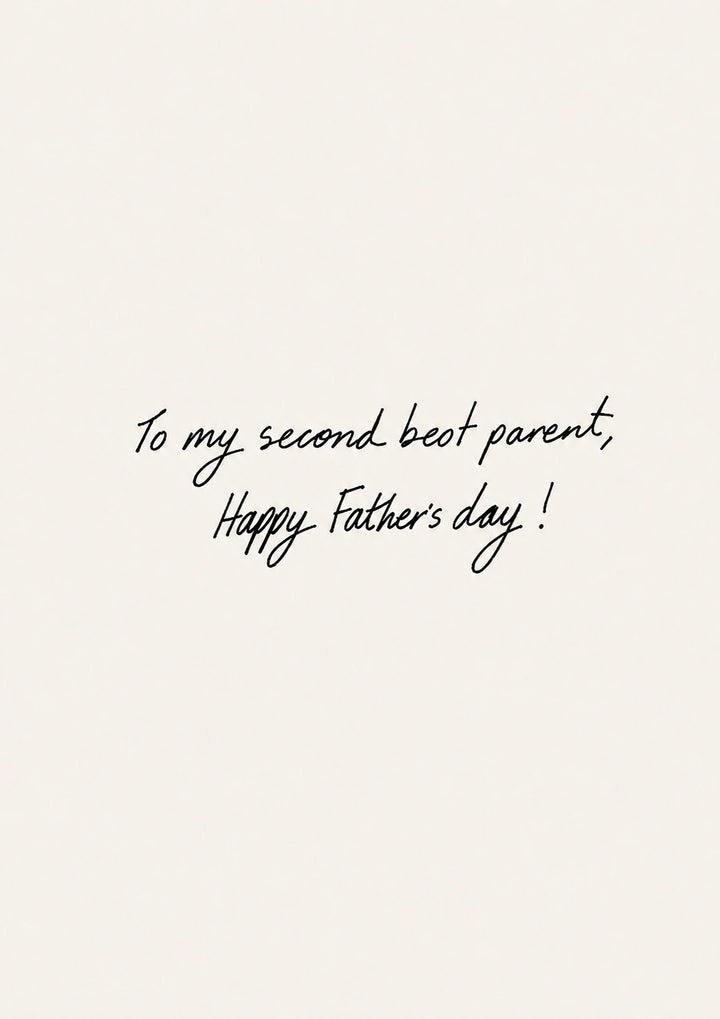 Father's Day Personalised Card