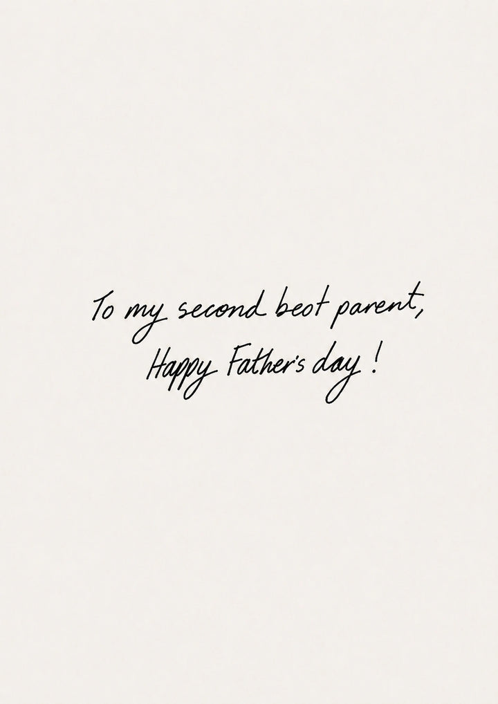Father's Day Personalised Card