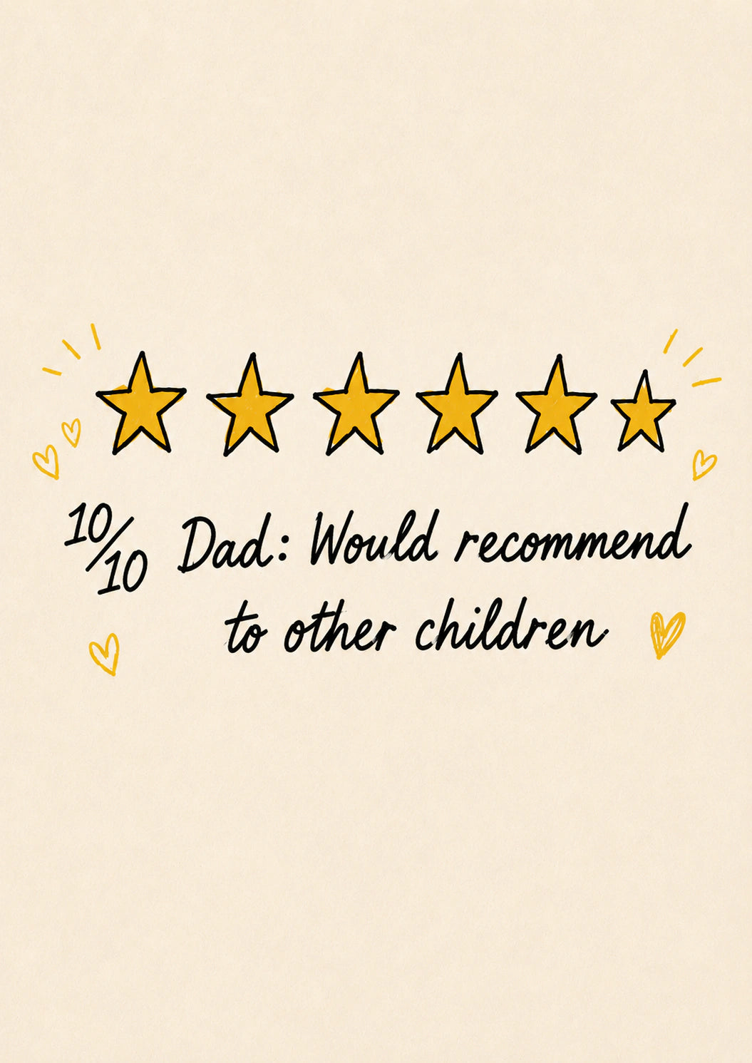 Father's Day Personalised Card