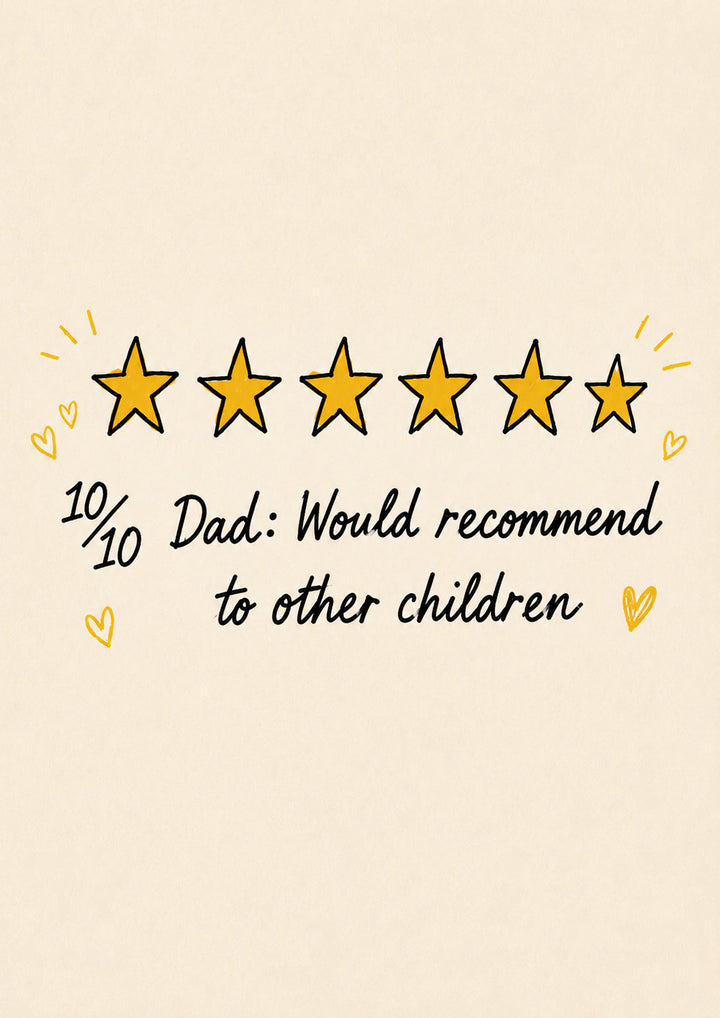 Father's Day Personalised Card