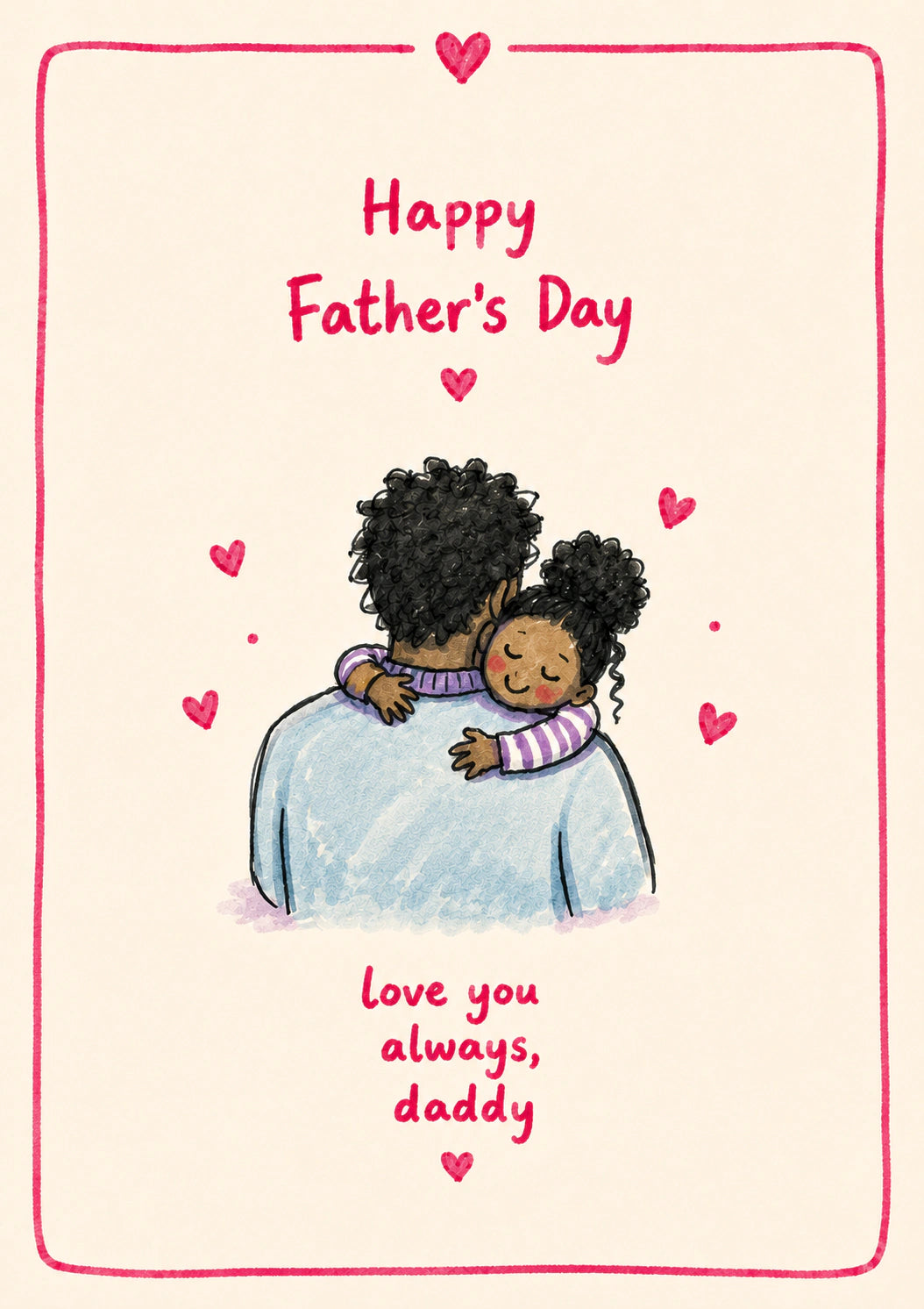 Father's Day Personalised Card
