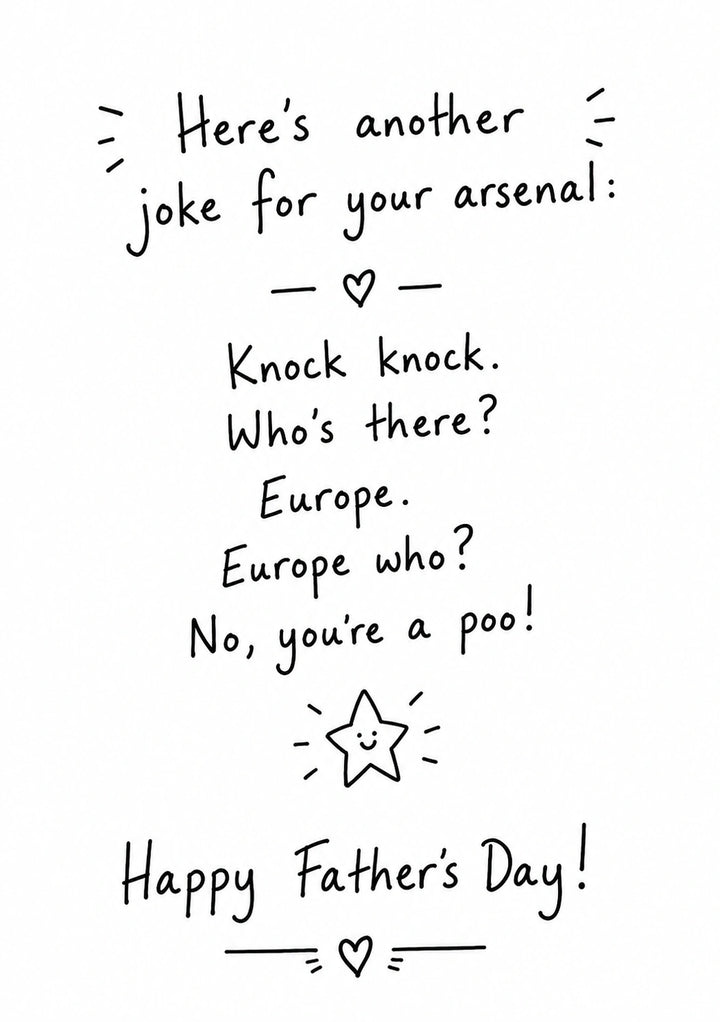 Father's Day Personalised Card