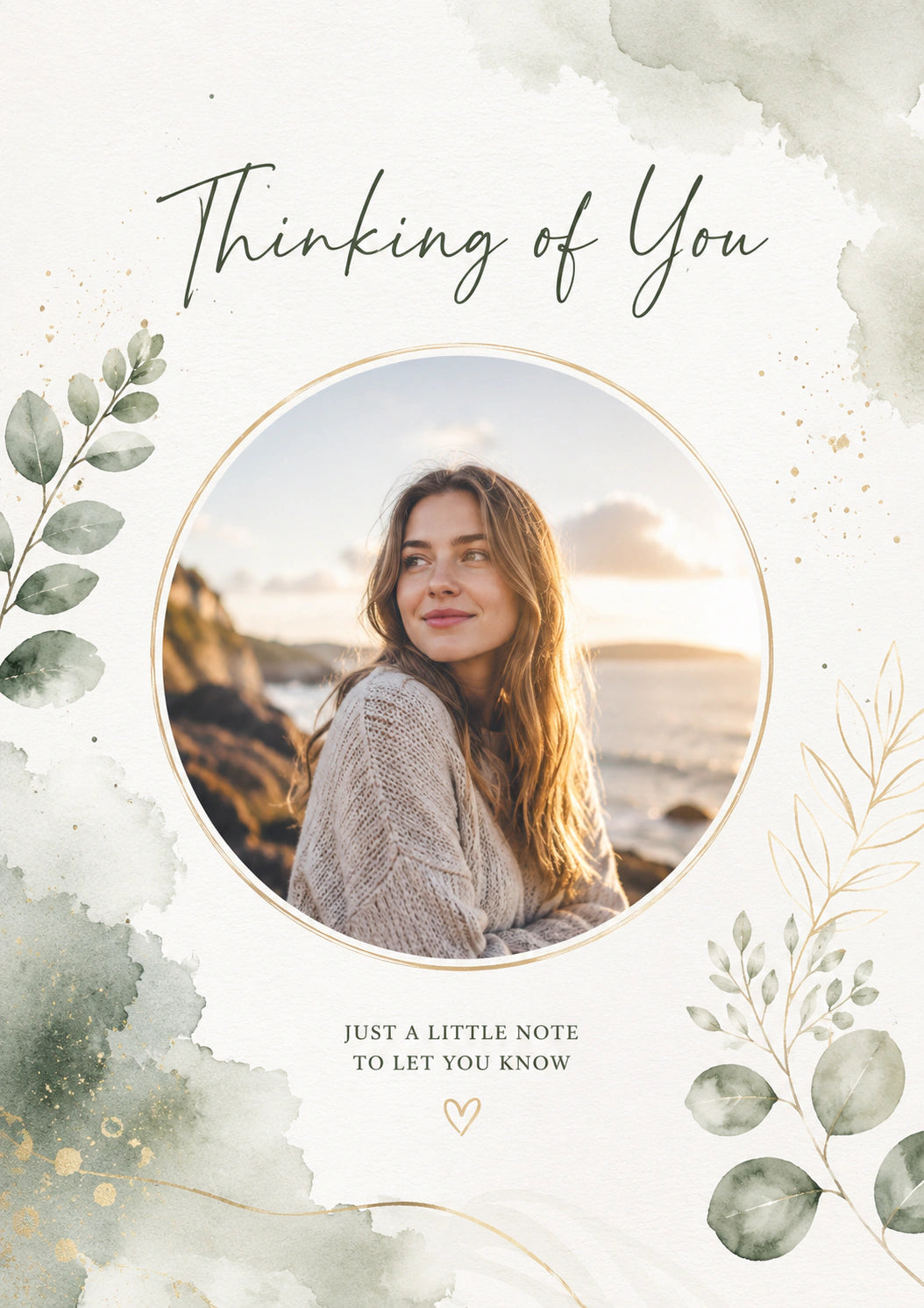 Thinking Of You - Personalised Card