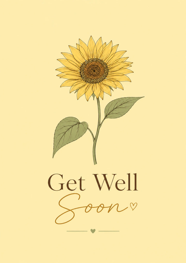 Get Well - Personalised Card