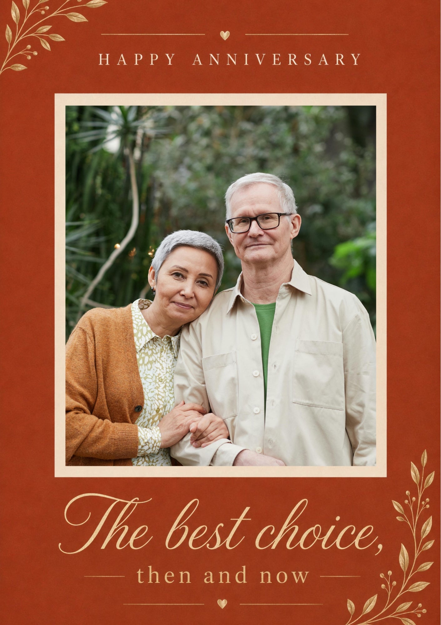 Anniversary Personalised Card
