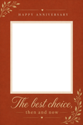 Load image into Gallery viewer, Anniversary Personalised Card — blank frame
