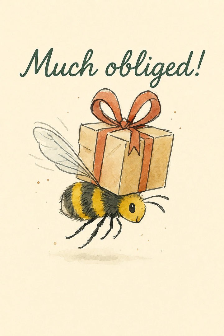 Thank You Personalised Card