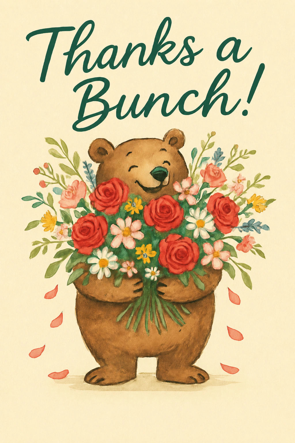 Thank You Personalised Card