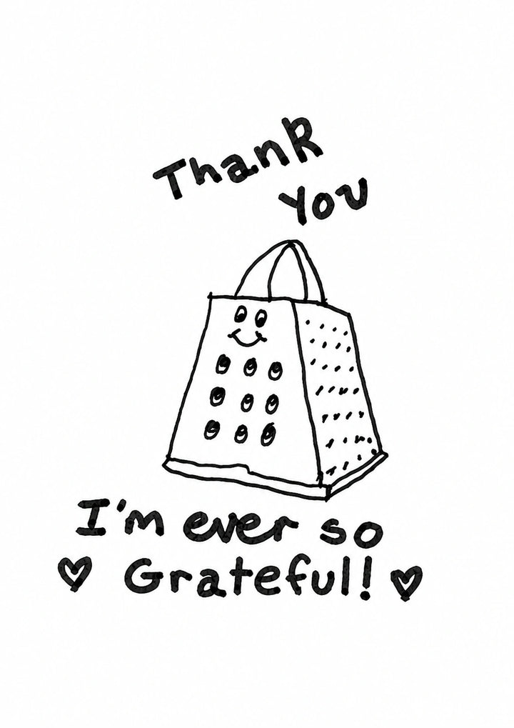 Thank You Personalised Card