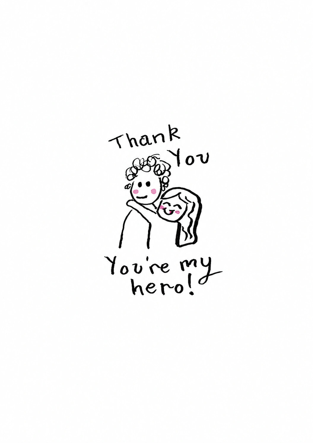 Thank You Personalised Card