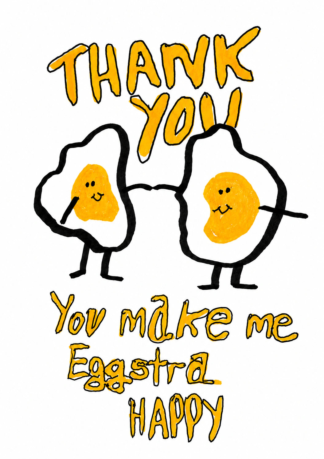 Thank You Personalised Card