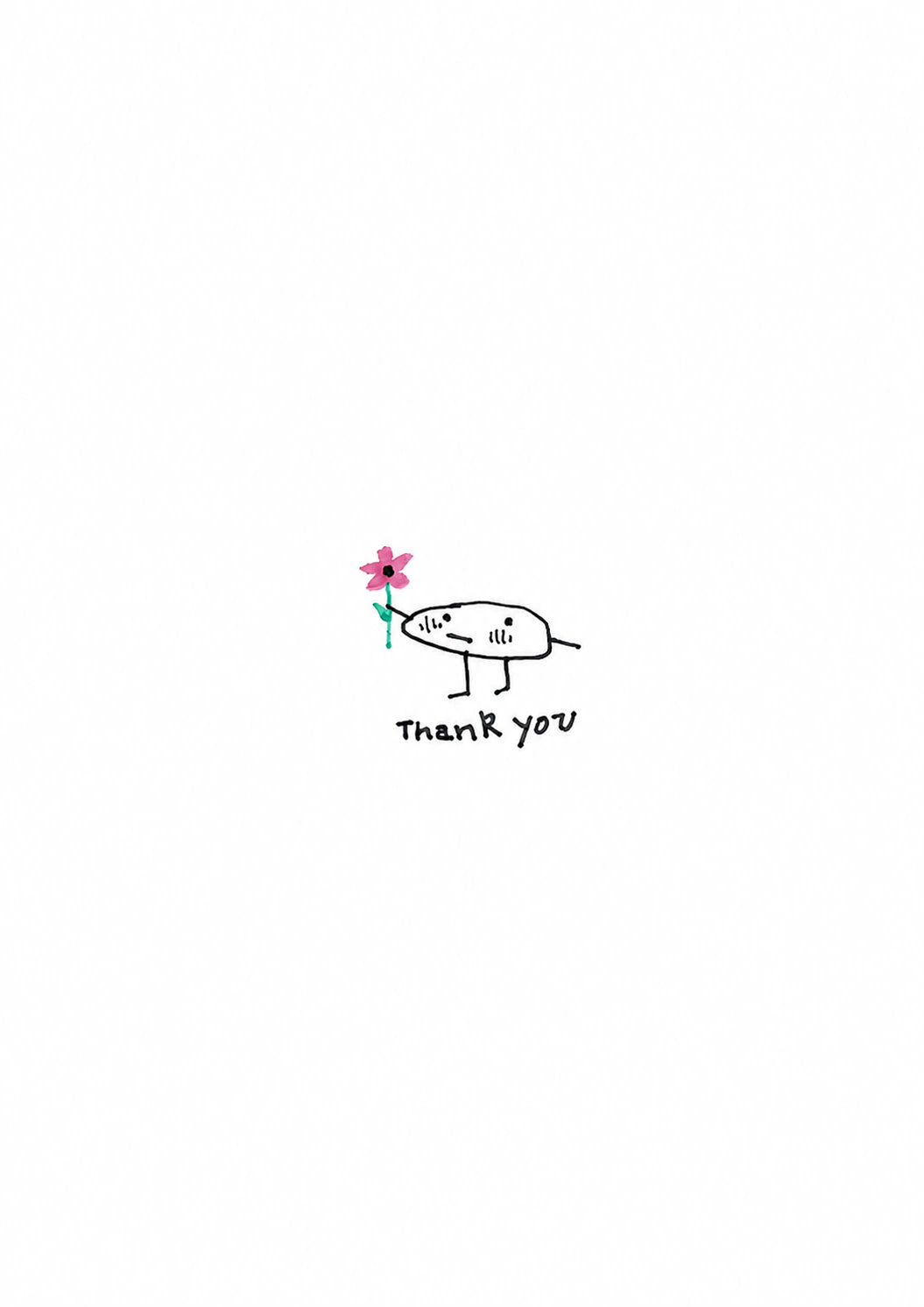 Thank You Personalised Card