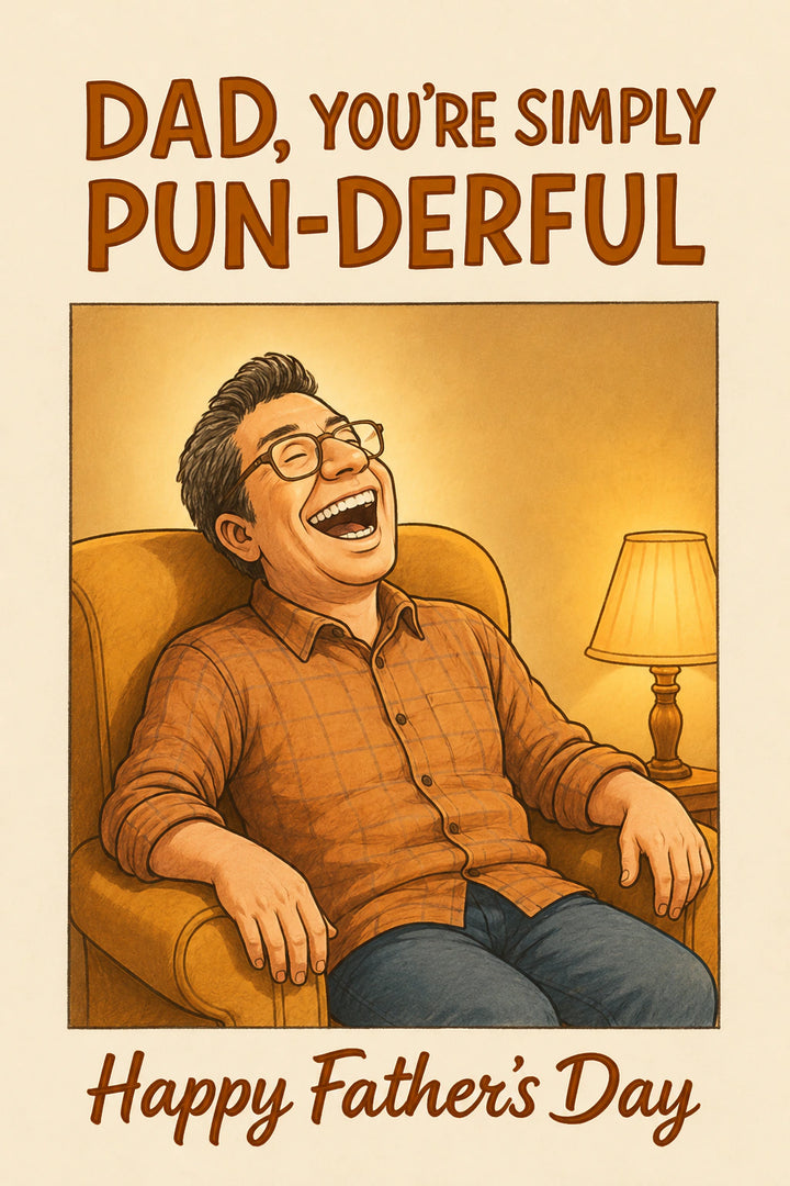 Father's Day - Personalised card