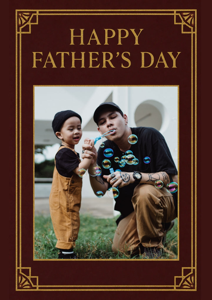 Father's Day - Personalised card