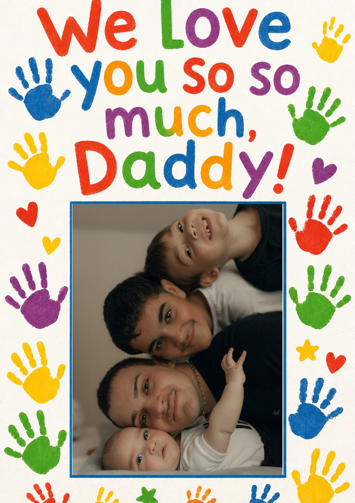 Father's Day - Personalised card