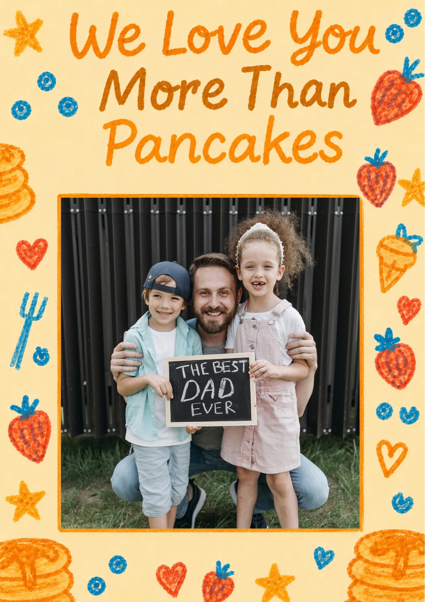 Father's Day - Personalised card