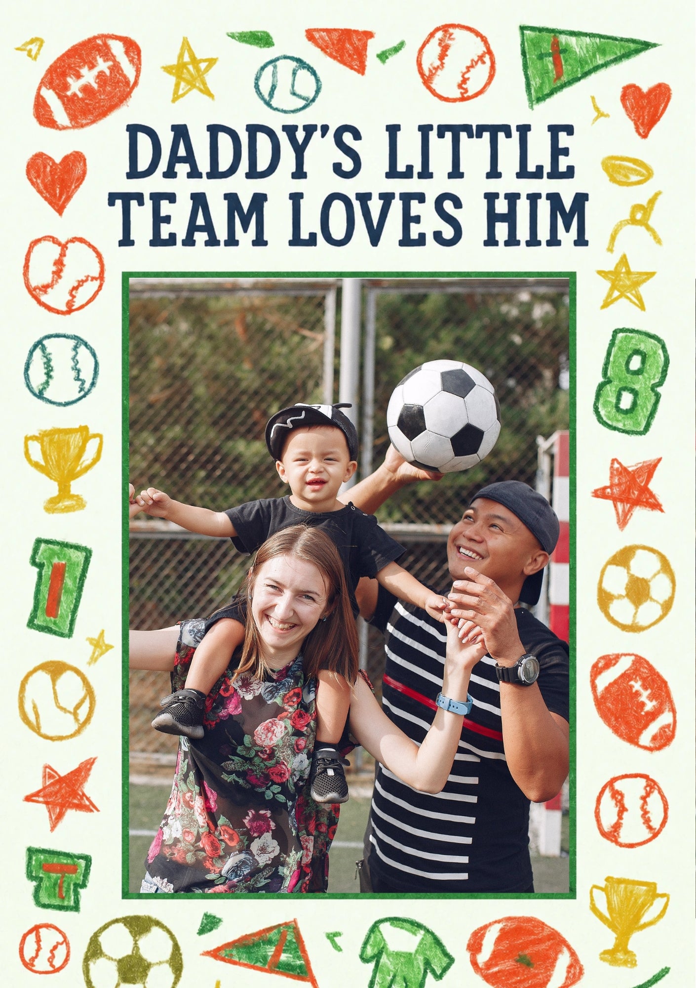 Father's Day - Personalised card