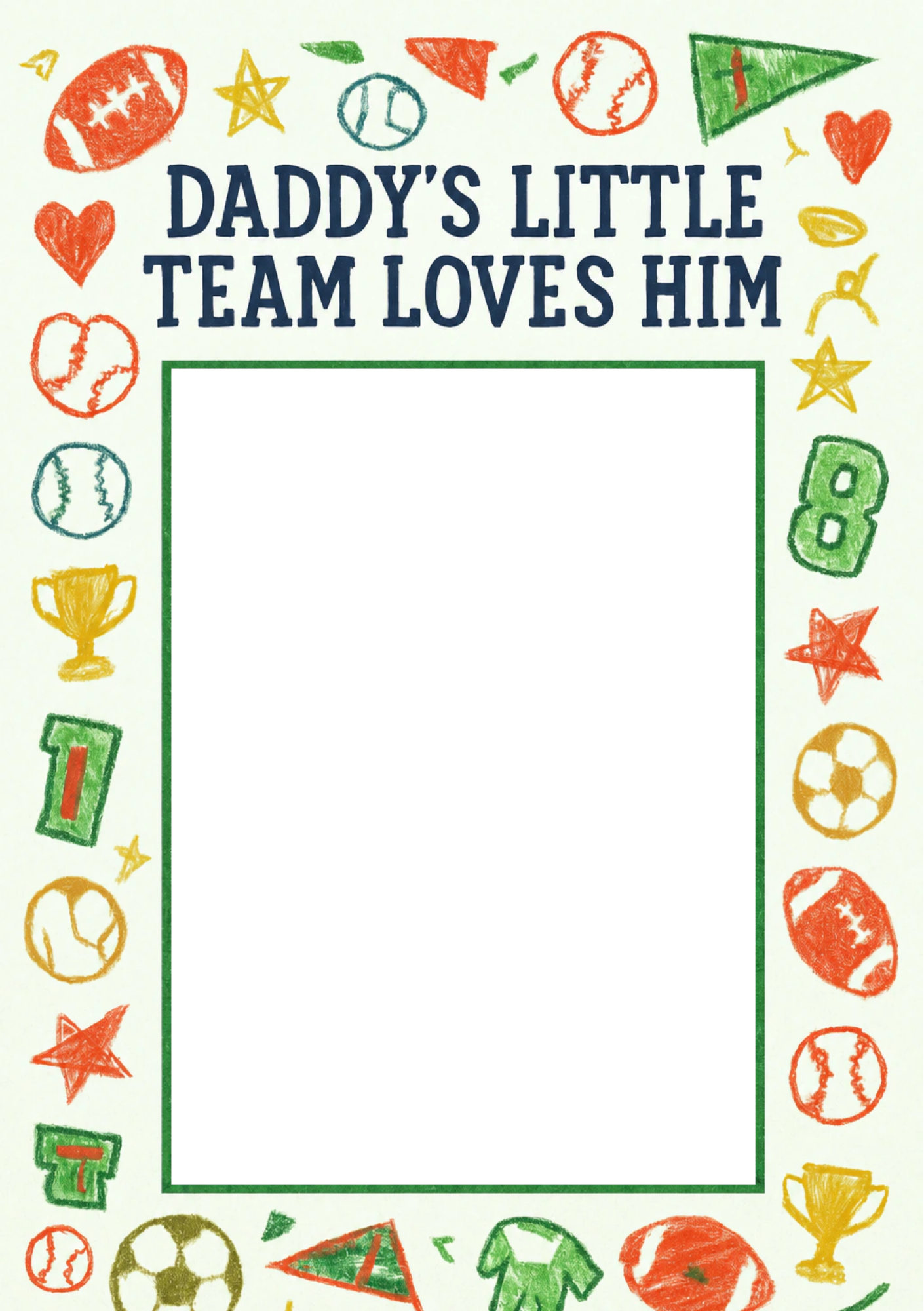 Father's Day - Personalised card