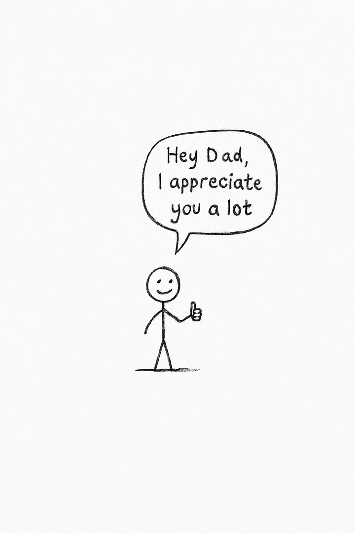Father's Day - Personalised card