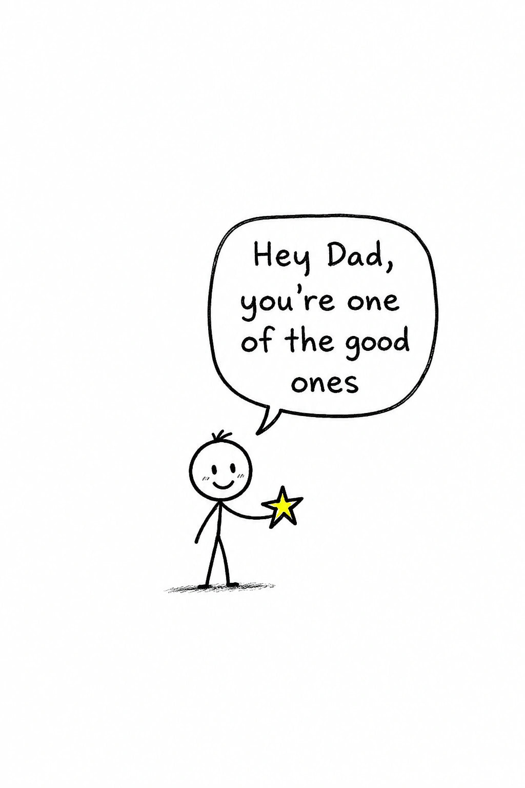 Father's Day - Personalised card