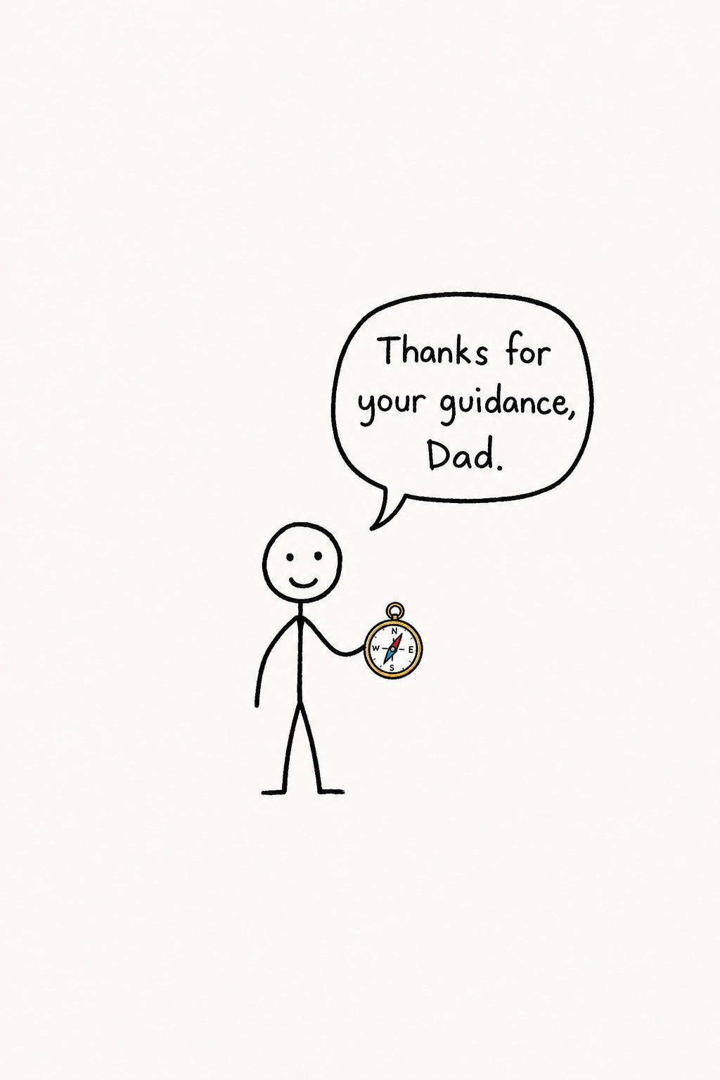 Father's Day - Personalised card
