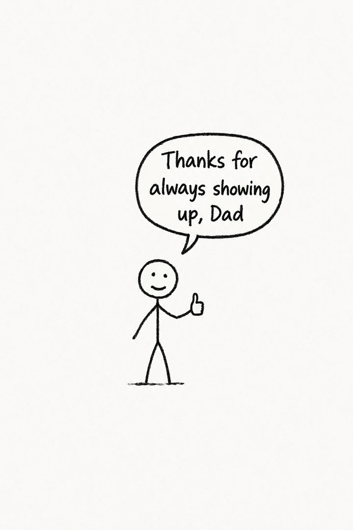 Father's Day - Personalised card