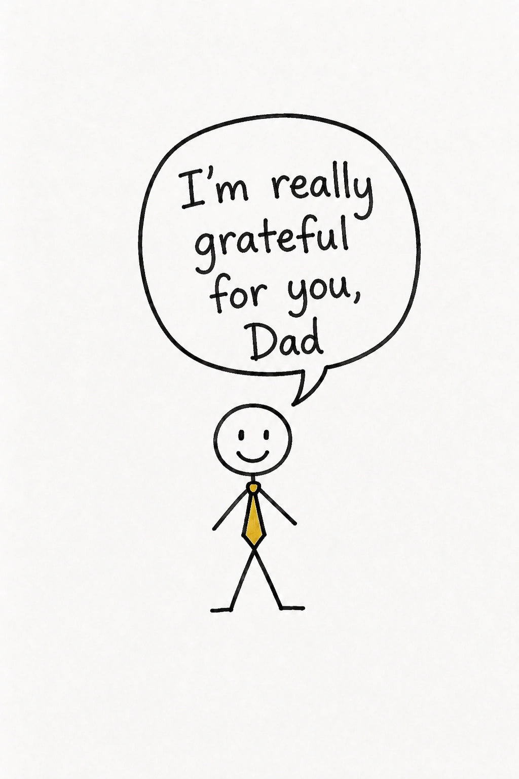 Father's Day - Personalised card