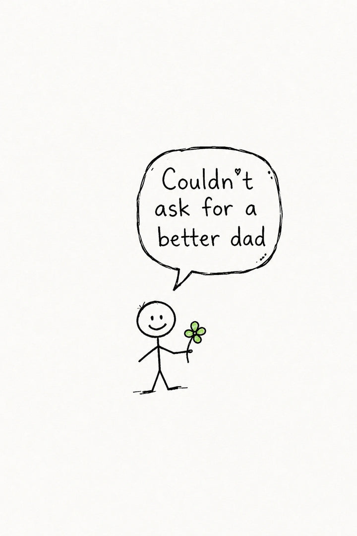 Father's Day - Personalised card