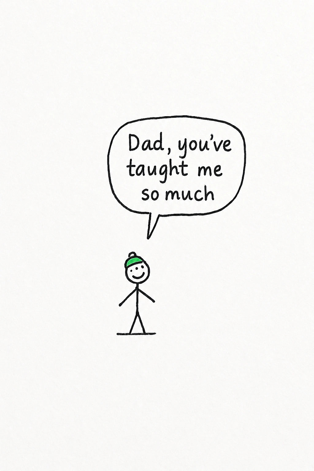 Father's Day - Personalised card