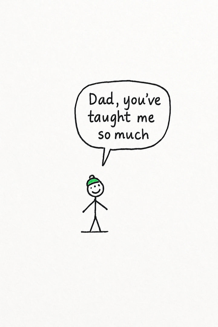 Father's Day - Personalised card