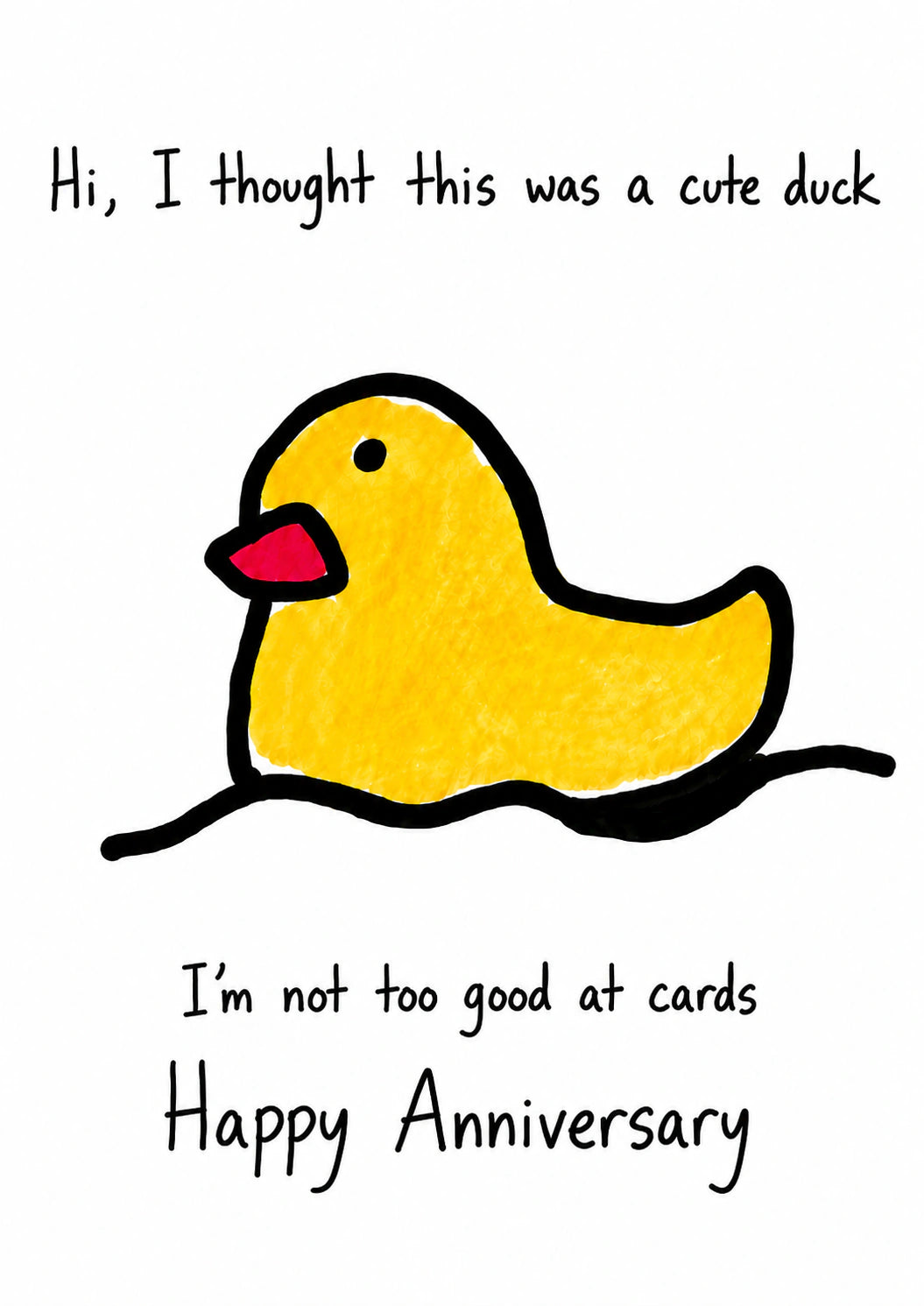 Anniversary Personalised Card