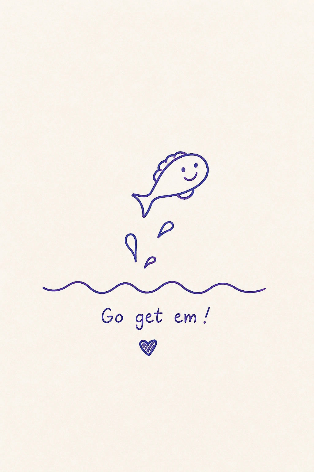 Good Luck Personalised Card