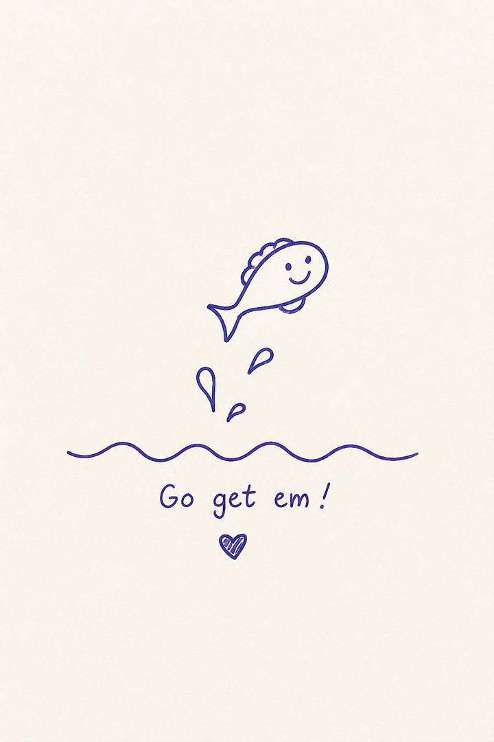 Good Luck Personalised Card