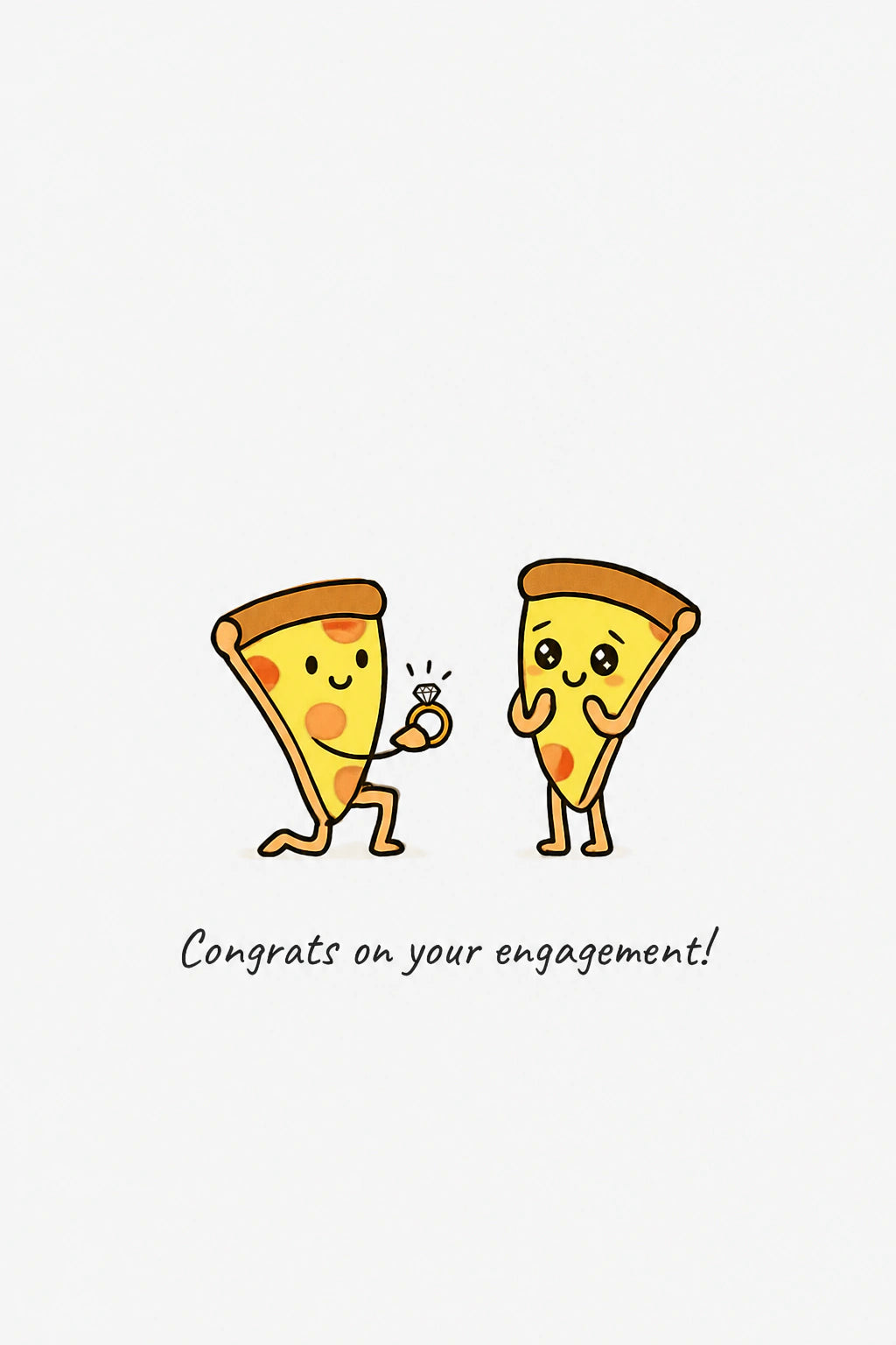Engagement Personalised Card