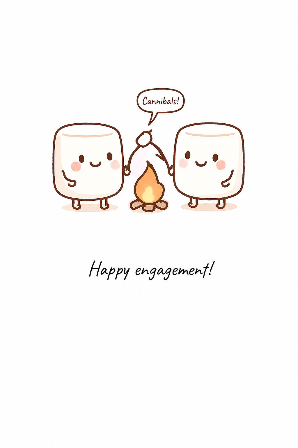 Engagement Personalised Card